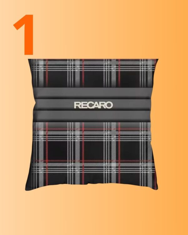 1cc 路Cojines Recaros Tartan路