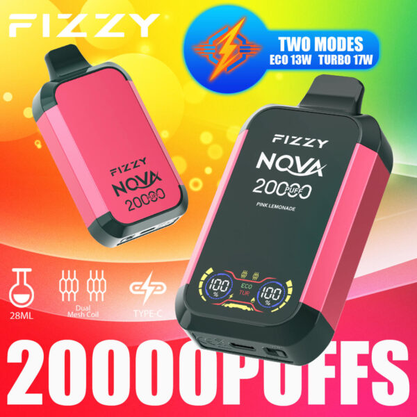 ·Vaper Pods Desechables Fizzy Nova 20000 Caladas·