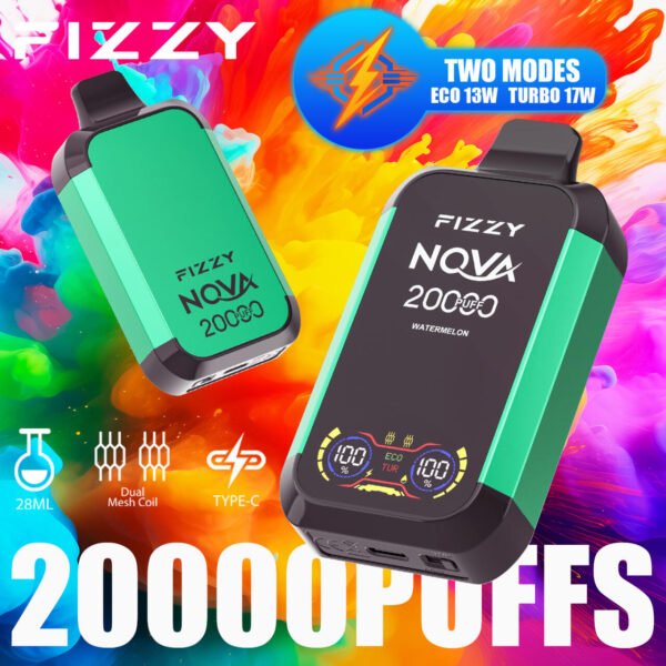 ·Vaper Pods Desechables Fizzy Nova 20000 Caladas·