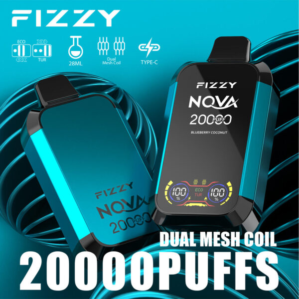 ·Vaper Pods Desechables Fizzy Nova 20000 Caladas·