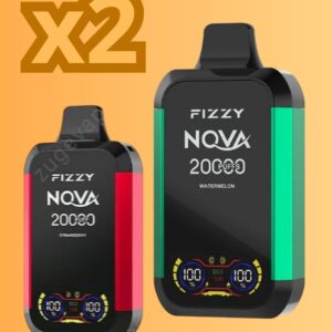 ·Pack x2 Vapers Pods Desechables Fizzy Nova 20000 Caladas Vape·